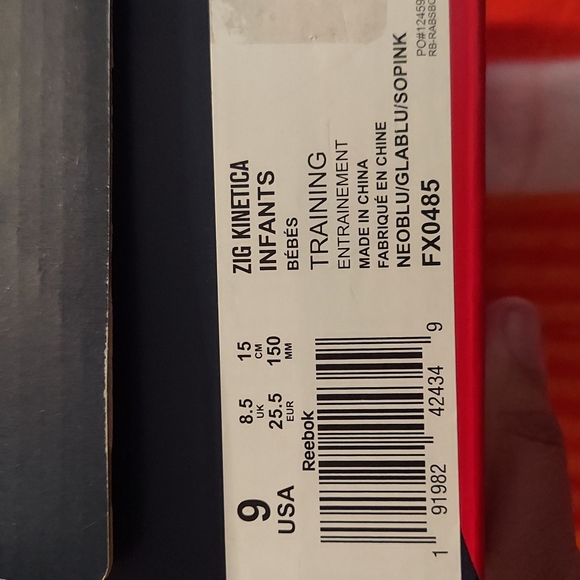 Toddler Reebok - Picture 5 of 5